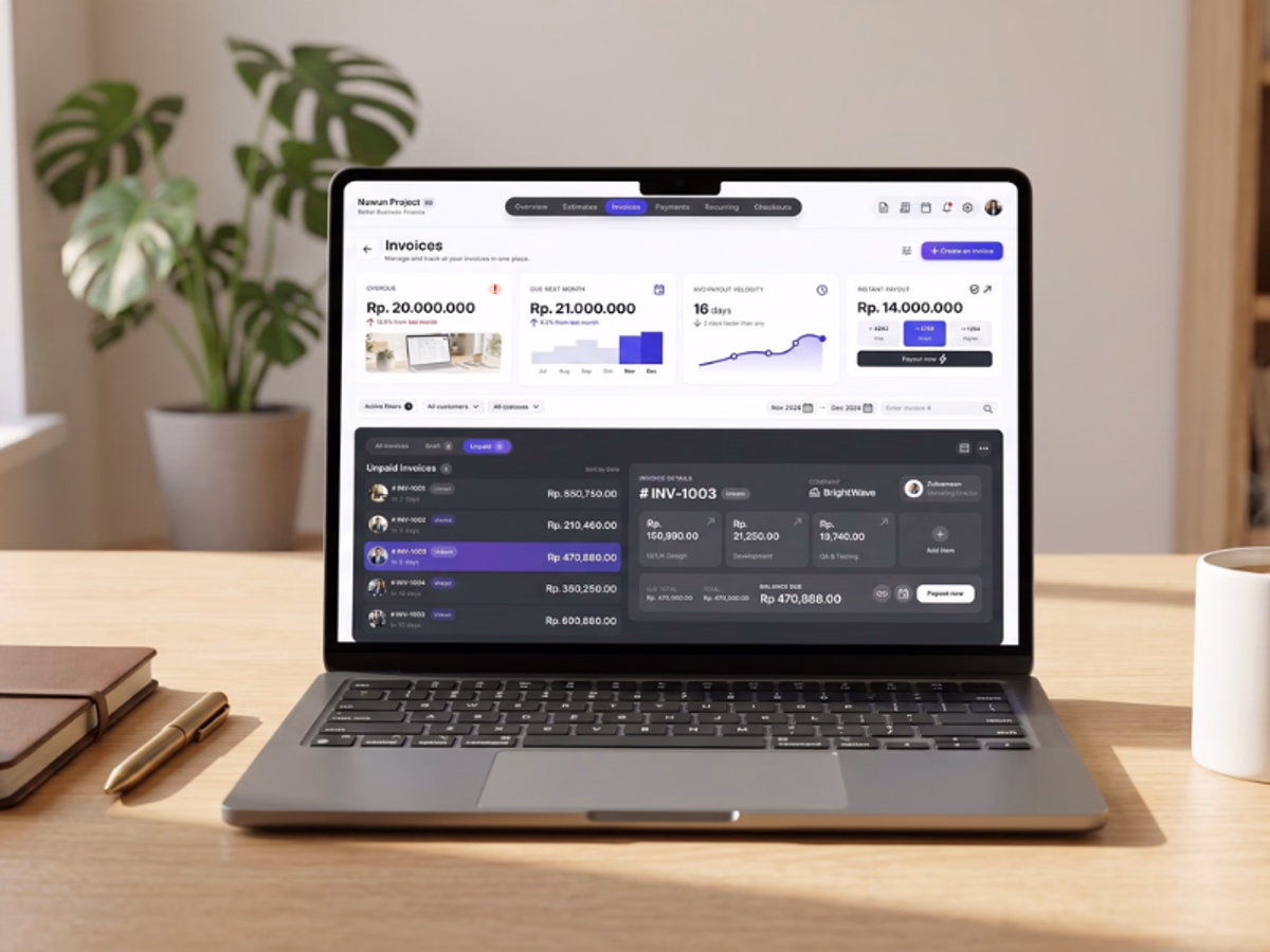 Nuwun Project - One page website built on Framer for Solopreneurs & Founders
